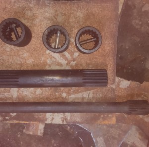 Комплект переходных валов и муфт для КВГ-1, КВГ-2